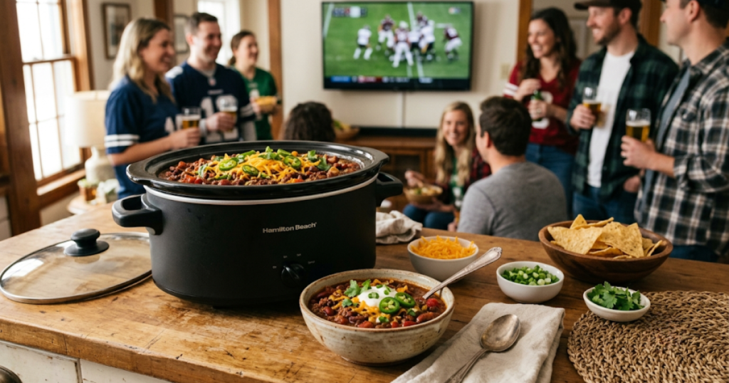 20 Slow Cooker Chili Recipes for Game Day